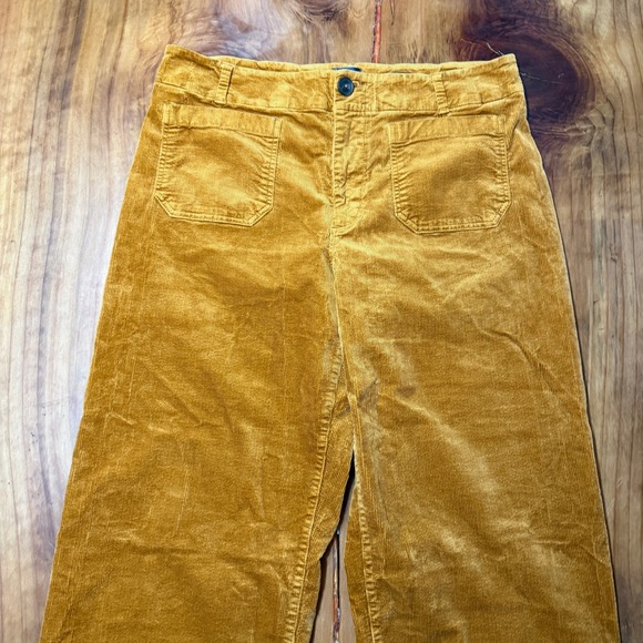 Maeve The Colette Corduroy Wide Leg High Rise Pants 16W Stretch Anthropologie G6 - Picture 2 of 5